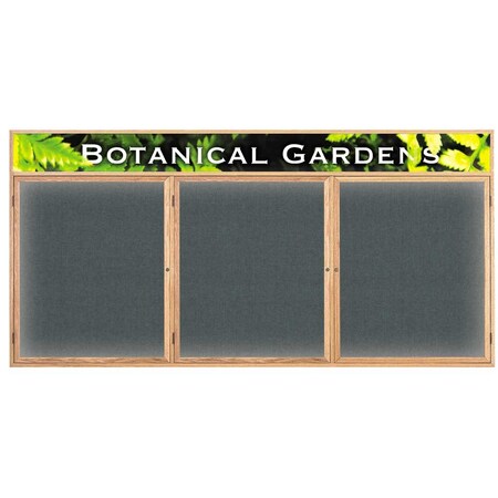 United Visual Products Open Faced Traditional Corkboard, 48x36" UV642A-WHITE-CLOUD